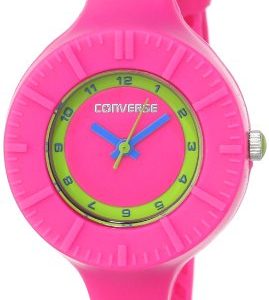 Converse-The-Skinny-Reloj-analgico-de-mujer-de-cuarzo-con-correa-de-silicona-rosa-sumergible-a-30-metros-0