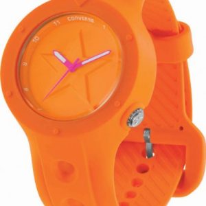 Converse-VR001-800-Reloj-analgico-unisex-de-cuarzo-con-correa-de-silicona-roja-sumergible-a-50-metros-0