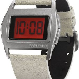 Converse-VR005-150-Reloj-unisex-de-cuarzo-correa-de-piel-color-blanco-0