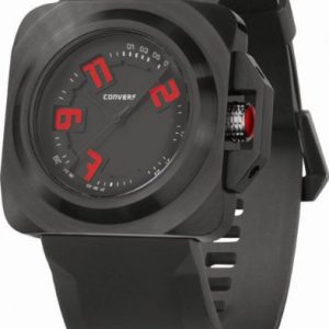 Converse-VR018001-Reloj-para-hombres-correa-de-silicona-color-negro-0