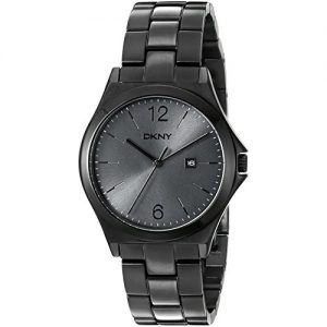 DKNY-NY2369-Reloj-de-cuarzo-con-correa-de-acero-inoxidable-para-mujer-color-gris-0