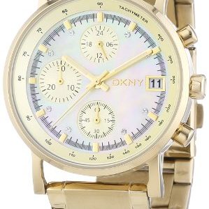 DKNY-NY4332-Reloj-de-cuarzo-para-mujer-con-correa-de-acero-inoxidable-color-dorado-0