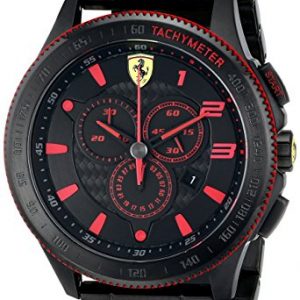 Ferrari-De-los-hombres-Analgico-Dress-Cuarzo-Reloj-0830142-0