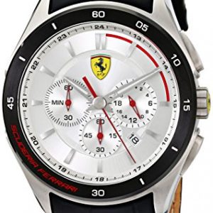 Ferrari-De-los-hombres-Analgico-Dress-Cuarzo-Reloj-0830186-0