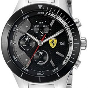 Ferrari-De-los-hombres-Analgico-Dress-Cuarzo-Reloj-0830263-0