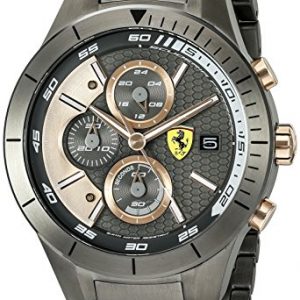 Ferrari-Malla-Me-Up-RED-REV-EVO-Analog-Business-Cuarzo-Batera-Reloj-0830304-0