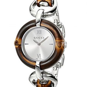 Gucci-BAMBOO-YA132403-Reloj-para-mujeres-correa-de-acero-inoxidable-color-plateado-0