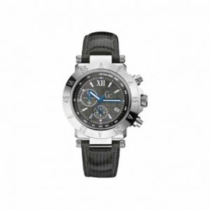 Guess-47001G2-Reloj-analgico-de-caballero-de-cuarzo-con-correa-de-piel-negra-cronmetro-sumergible-a-100-metros-0