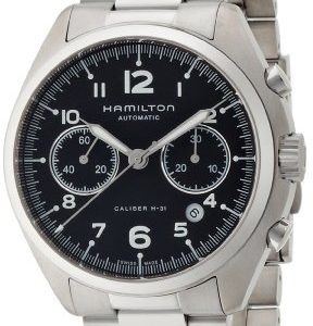 Hamilton-de-color-caqui-Aviacin-de-los-hombres-Casual-Reloj-De-Acero-Inoxidable-automtico-suizo-color-silver-toned-modelo-H76416135-0-2