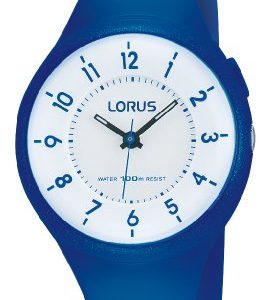 Lorus-Kids-Reloj-de-cuarzo-unisex-con-correa-de-silicona-color-azul-0