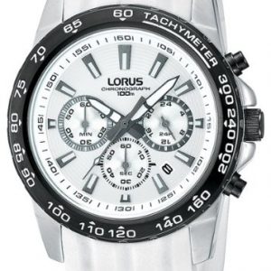 Lorus-RT319BX9-Reloj-con-correa-de-acero-para-hombre-color-blanco-gris-0