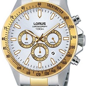 Lorus-RT374DX9-Reloj-con-correa-de-acero-para-hombre-color-blanco-gris-0