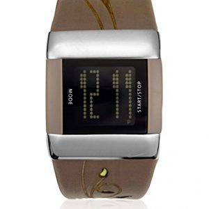 Nike-WC0026036-Reloj-con-correa-de-caucho-para-nios-color-gris-0