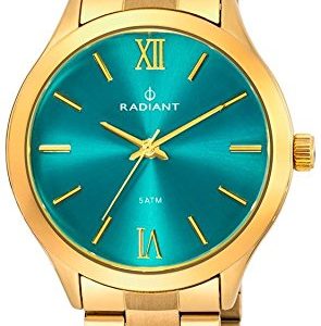 Ref-RA330205-Reloj-Radiant-Unisex-analgico-caja-y-brazalete-de-acero-dorado-esfera-azul-sumergible-50-metros-garanta-2-aos-0