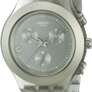 Swatch-SVCG4000AG-Reloj-analgico-de-caballero-de-cuarzo-con-correa-de-aluminio-marrn-0