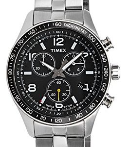 Timex-T2P041-Reloj-para-hombres-correa-de-acero-inoxidable-color-plateado-0