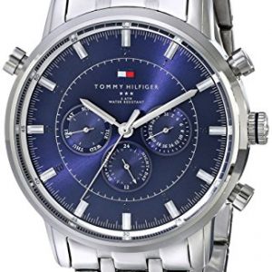 Tomla-1790876-Reloj-de-cuarzo-para-hombre-correa-de-acero-inoxidable-color-plateado-0