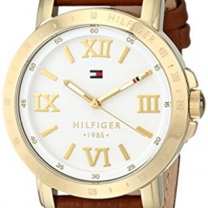 Tommy-Hilfiger-1781438-Reloj-para-mujeres-correa-de-cuero-color-marrn-0