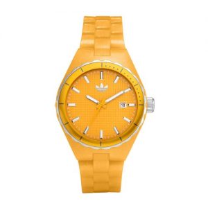 adidas-Originals-adidas-Originals-Reloj-analgico-de-cuarzo-unisex-con-correa-de-caucho-color-amarillo-0